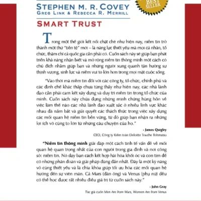 niềm tin thông minh (bìa cứng) (tái bản 2020) stephen m. r. covey, greg link, rebecca r. merrill