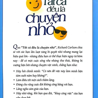 tất cả Đều là chuyện nhỏ richard carlson