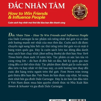 Đắc nhân tâm (bìa cứng) dale carnegie