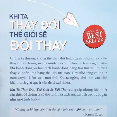 khi ta thay Đổi thế giới sẽ Đổi thay karen casey