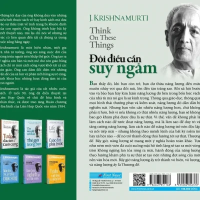 Đôi Điều cần suy ngẫm j. krishnamurti
