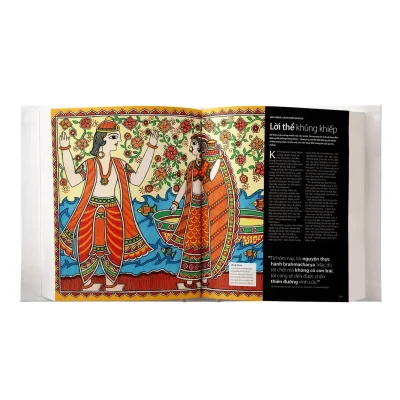 mahabharata bằng hình thiên sử thi vĩ Đại nhất của Ấn Độ (bìa cứng) dk