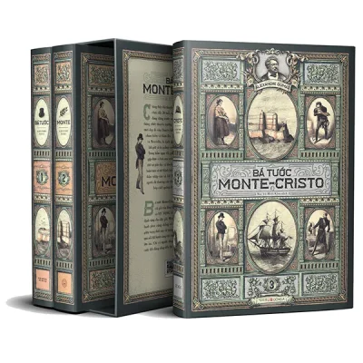 bá tước monte cristo (trọn bộ 3 tập) alexandre dumas
