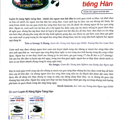 luyện kĩ năng nghe tiếng hàn dành cho người mới bắt Đầu (kèm cd) cho jaehee, oh minam