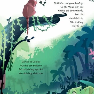 khác biệt thật là tuyệt tắc kè hoa conker và cái bẫy khỉ hannah peckham, stephanie jayne