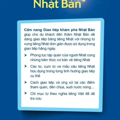 cẩm nang giao tiếp khám phá nhật bản coming to japan