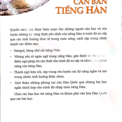 giáo trình căn bản tiếng hàn ths. lê huy khoa