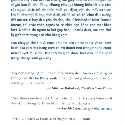 bí Ẩn về con chó lúc nửa Đêm (tái bản 2019) mark haddon
