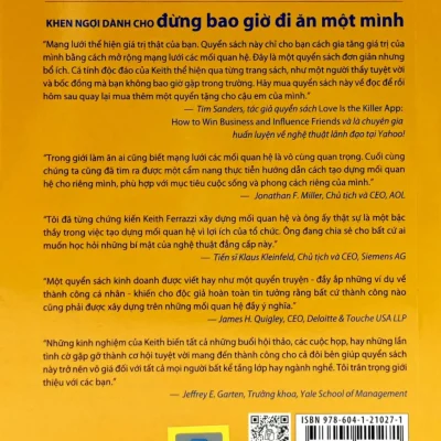 Đừng bao giờ Đi Ăn một mình keith ferrazzi, tahl raz