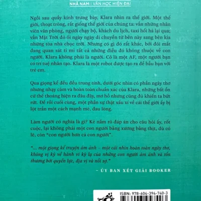 klara và mặt trời kazuo ishiguro