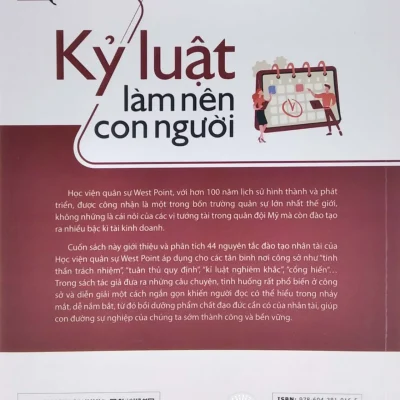 kỷ luật làm nên con người con Đường thành công từ học viện quân sự west point lý kiệt