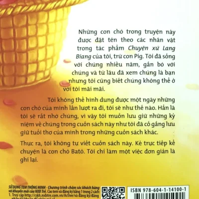 con chó nhỏ mang giỏ hoa hồng nguyễn nhật Ánh