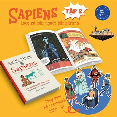 sapiens lược sử loài người bằng tranh tập 2: những trụ cột của nền văn minh (bìa cứng) yuval noah harari