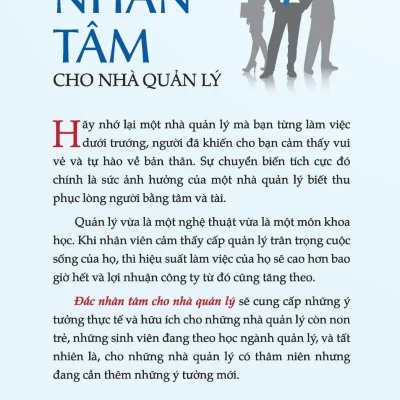Đắc nhân tâm cho nhà quản lý craig nathanson