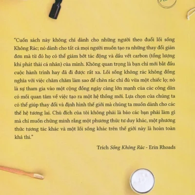 sống không rác thay Đổi thế giới từ những Điều nhỏ nhất erin rhoads