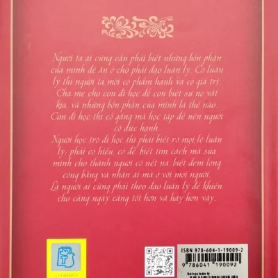 sơ học luân lý (bìa cứng) trần trọng kim