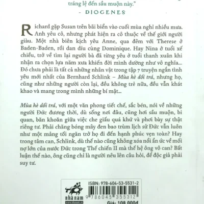 mùa hè dối trá bernhard schlink