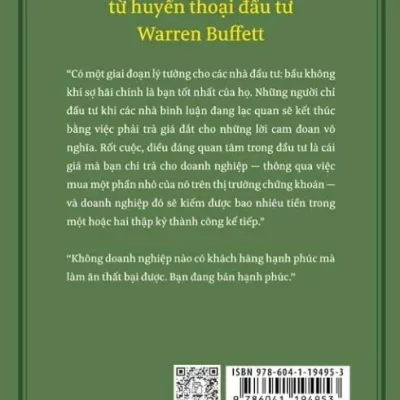 trí tuệ Đầu tư của warren buffett 350 lời khuyên Đắt giá robert l. bloch
