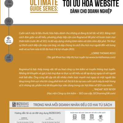 Ultimate Guide Series – Hướng Dẫn Bài Bản Tối Ưu Hóa Website Dành Cho Doanh Nghiệp – Jon Rognerud