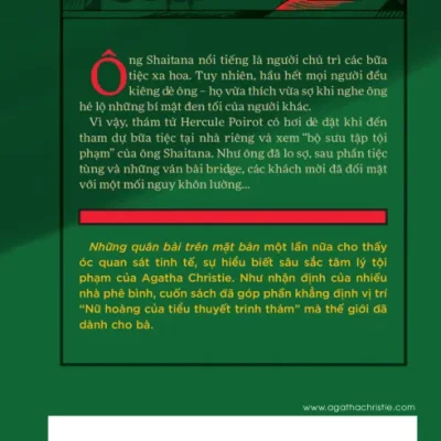 những quân bài trên mặt bàn cards on the table agatha christie