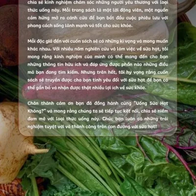 uống sữa hạt không phan thủy bếp phó