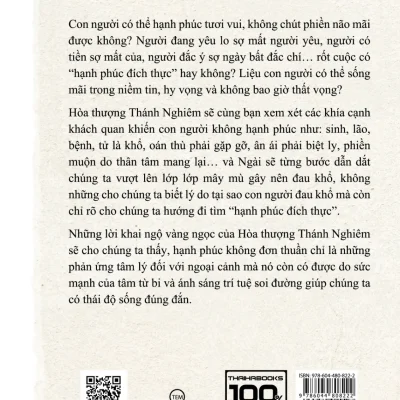 an lạc từ tâm thích thánh nghiêm