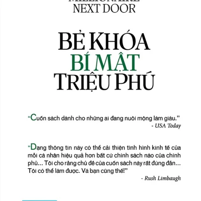 bẻ khóa bí mật triệu phú khám phá tư duy làm giàu thomas j. stanley, william d. danko
