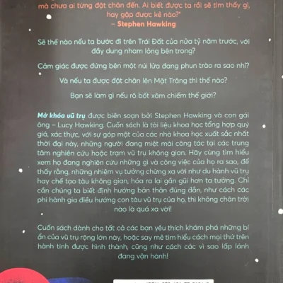 mở khóa vũ trụ stephen hawking, lucy hawking