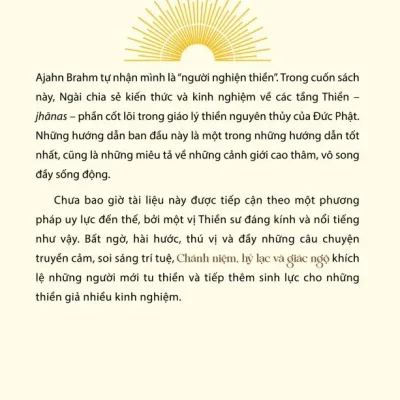 chánh niệm, hỷ lạc và giác ngộ ajahn brahm