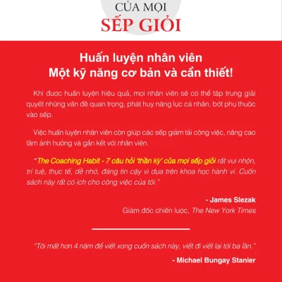 7 câu hỏi "thần kỳ" của mọi sếp giỏi michael bungay stanier
