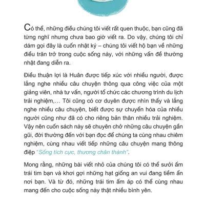 sống tích cực, thương chân thành lê minh huân, lưu Đình long