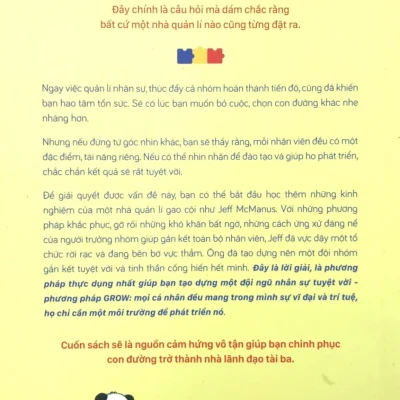 hôm qua là nhân viên, ngày mai phải thăng tiến jeff mcmanus