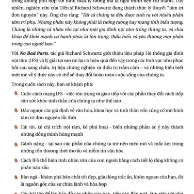 không có phần nào xấu richard c. schwartz ph.d.