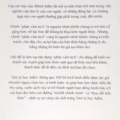 100 danh ngôn của alfred adler giúp bạn thay Đổi bản thân ngay lập tức hiroshi ogura