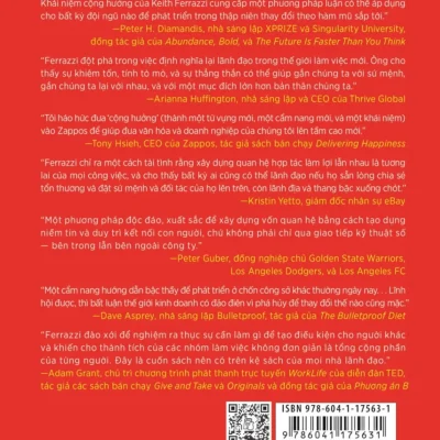 lãnh Đạo không dùng quyền lực keith ferrrazzi, noel weyrich