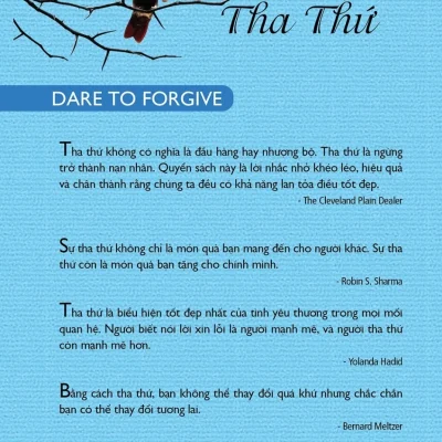 dám tha thứ edward m. hallowell, m.d.