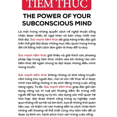 sức mạnh tiềm thức (bìa cứng) joseph murphy