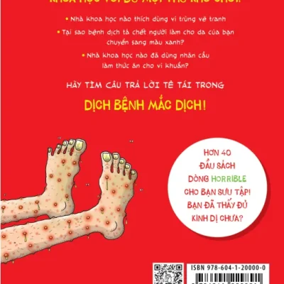 horrible science dịch bệnh mắc dịch nick arnold, tony de saulles