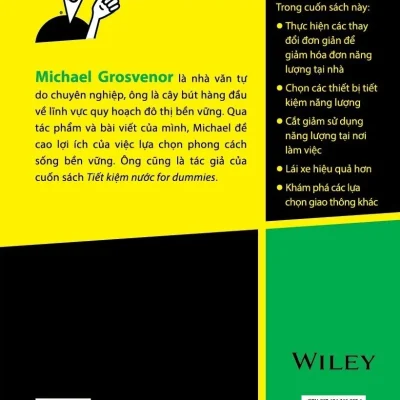 tiết kiệm năng lượng for dummies michael grosvenor