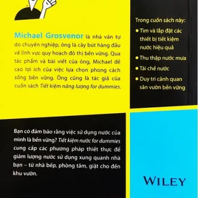 tiết kiệm nước for dummies michael grosvenor