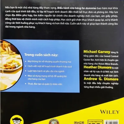 Điều hành nhà hàng for dummies michael garvey, andrew g. dismore, heather dismore