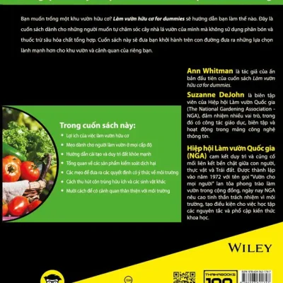 làm vườn hữu cơ for dummies ann whitman, suzanne dejohn, the national gardening association