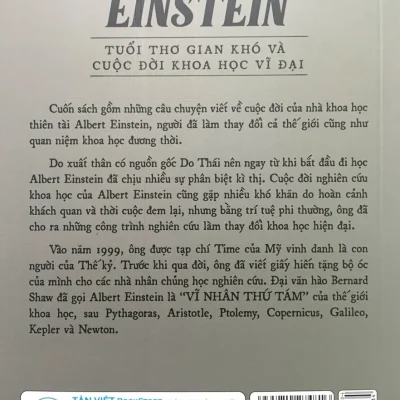 kể chuyện cuộc Đời các thiên tài albert einstein tuổi thơ gian khó và cuộc Đời khoa học vĩ Đại rasmus hoài nam