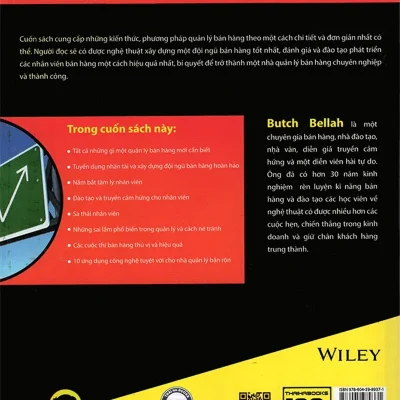 quản lý bán hàng for dummies butch bellah