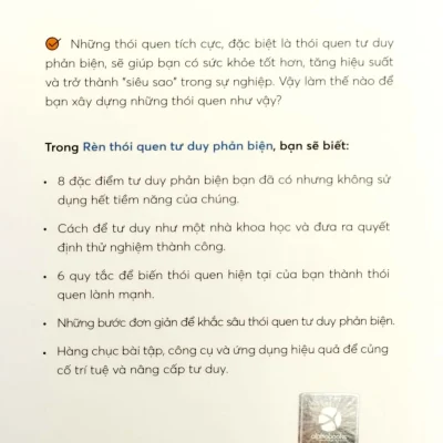 rèn thói quen tư duy phản biện nhóm tác giả thinknetic