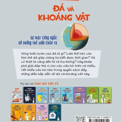 khoa học diệu kì Đá và khoáng vật sự thật cứng ngắc về những thứ dưới chân ta alex woolf, paco sordo, bryan beach