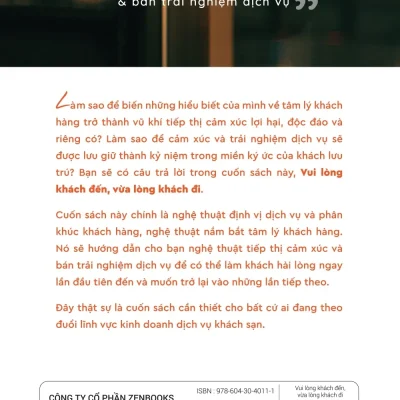 vui lòng khách Đến, vừa lòng khách Đi bùi xuân phong