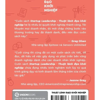 thuật lãnh Đạo khởi nghiệp derek lidow