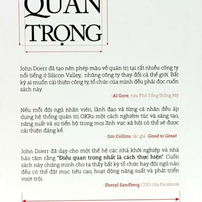làm Điều quan trọng john doerr