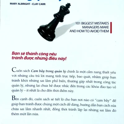 cạm bẫy trong quản lý mary albright, clay carr